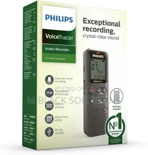 Philips Voicetracer Audio Recorder for Easy Notes Recording