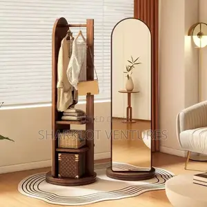 Wooden Wardrobe Mirror