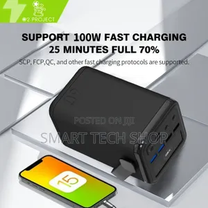 60000mah Capacity Power Bank for Laptops and Phones 100watts