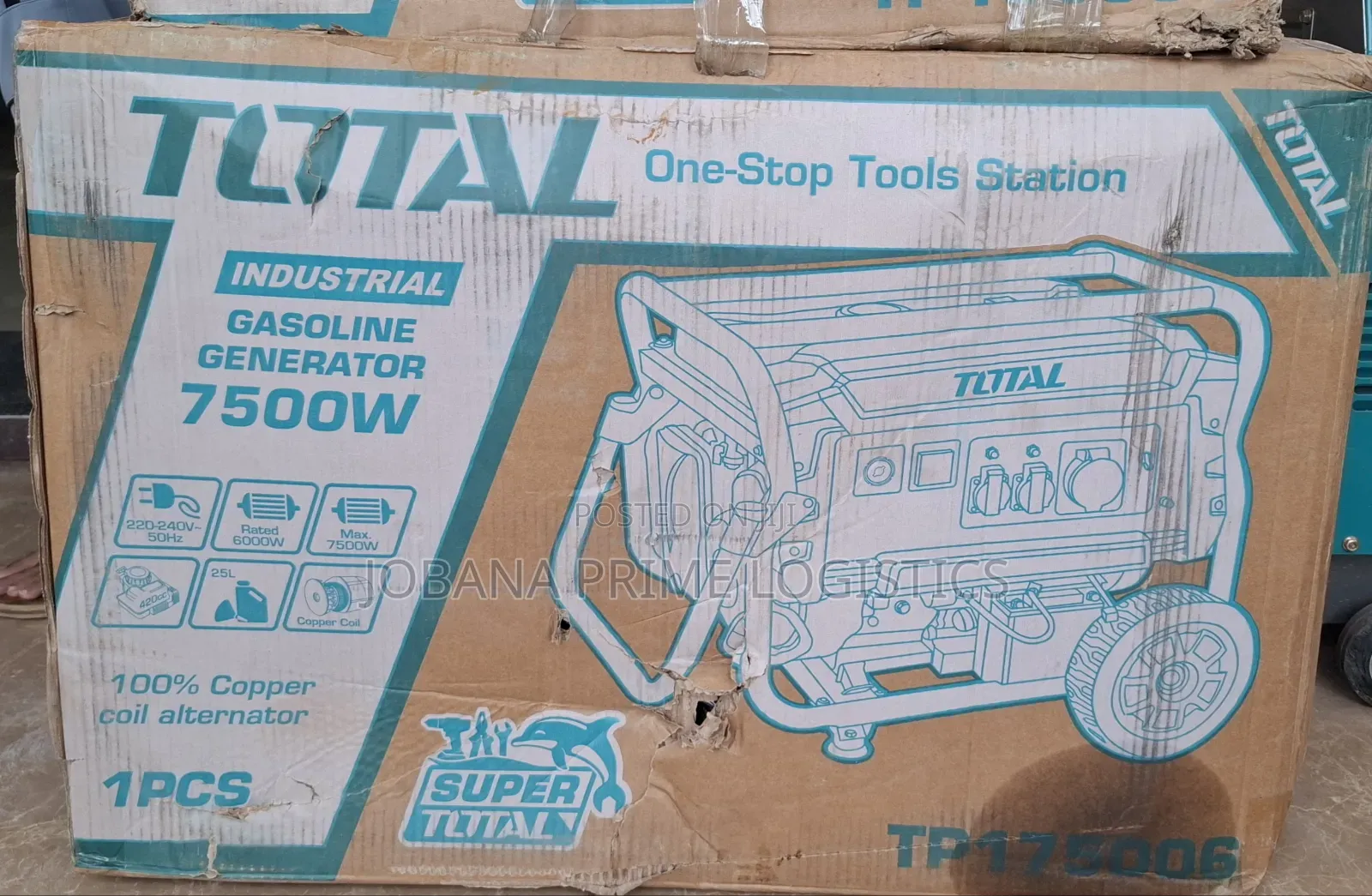 Total 7500w Gasoline Generator