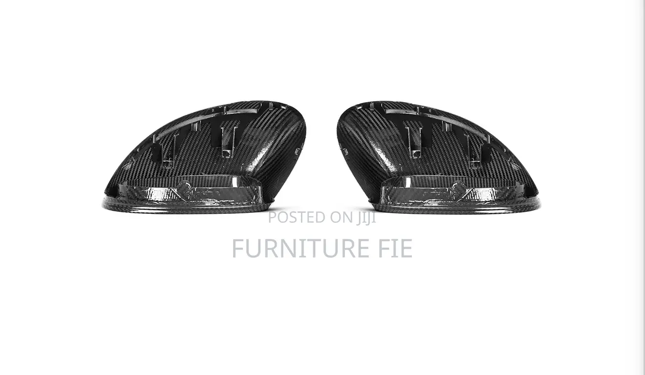 Carbon Fiber Mirror Covers Replace for Porsche Macan (No Bsa Holes)