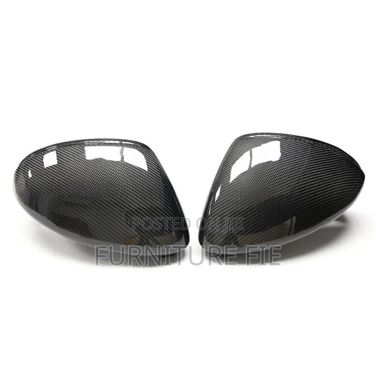 Carbon Fiber Mirror Covers Replace for Porsche Macan (No Bsa Holes)