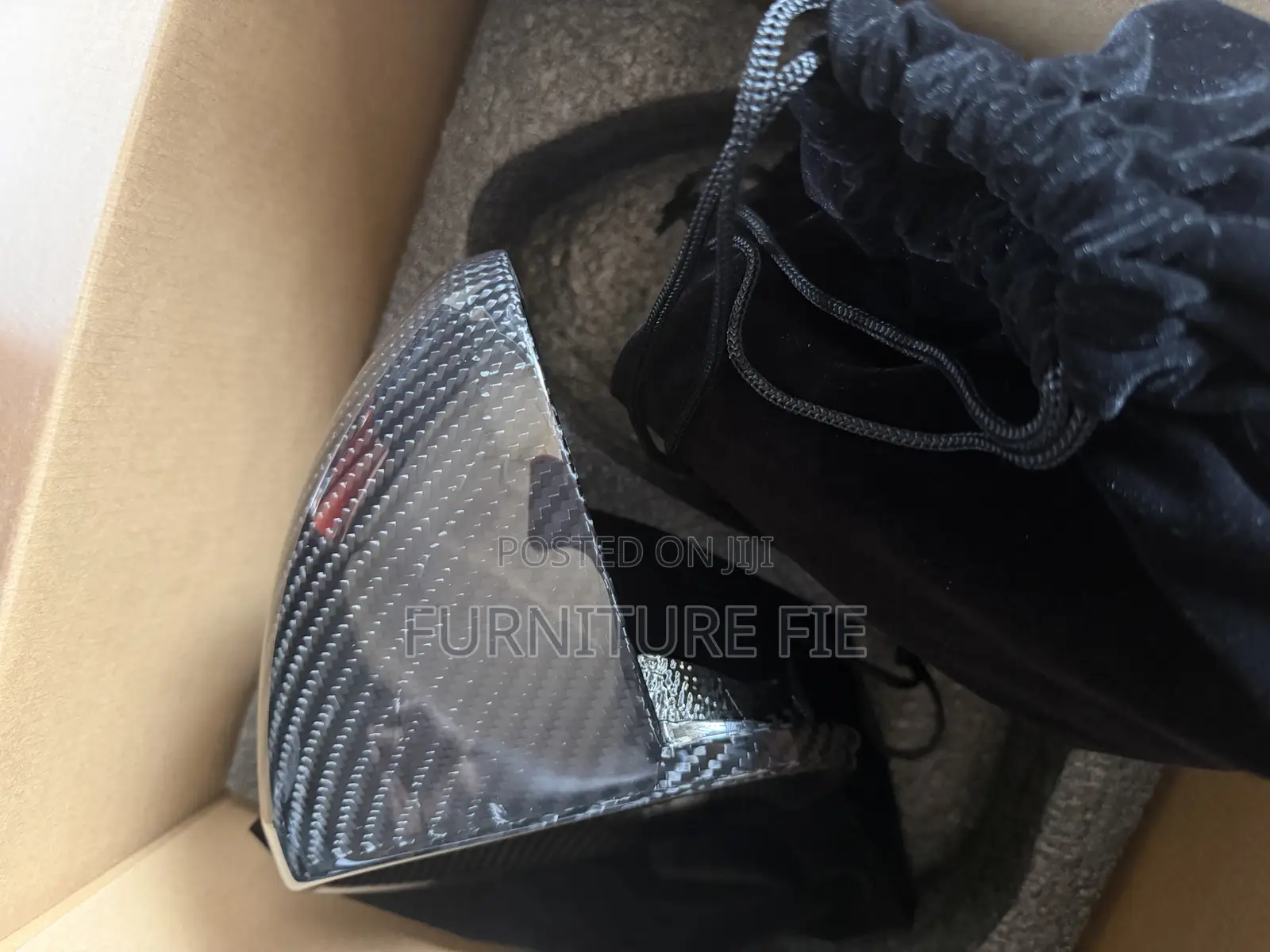 Carbon Fiber Mirror Covers Replace for Porsche Macan (No Bsa Holes)