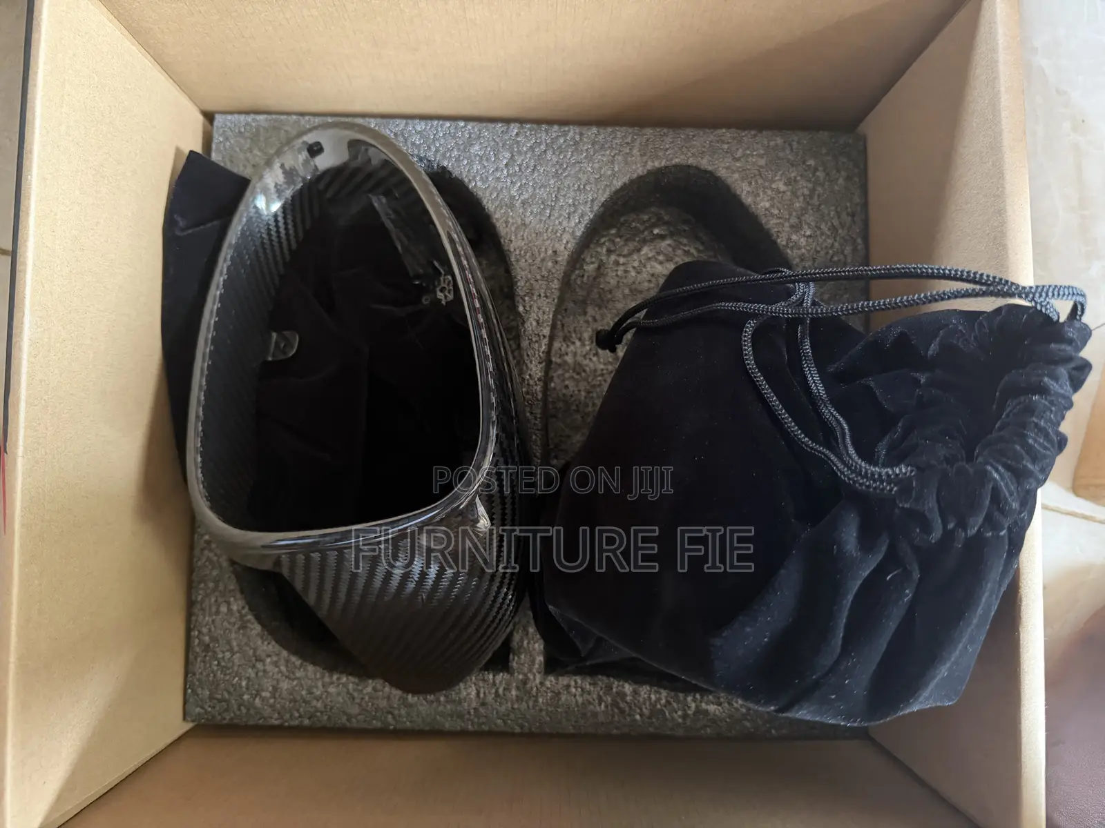 Carbon Fiber Mirror Covers Replace for Porsche Macan (No Bsa Holes)