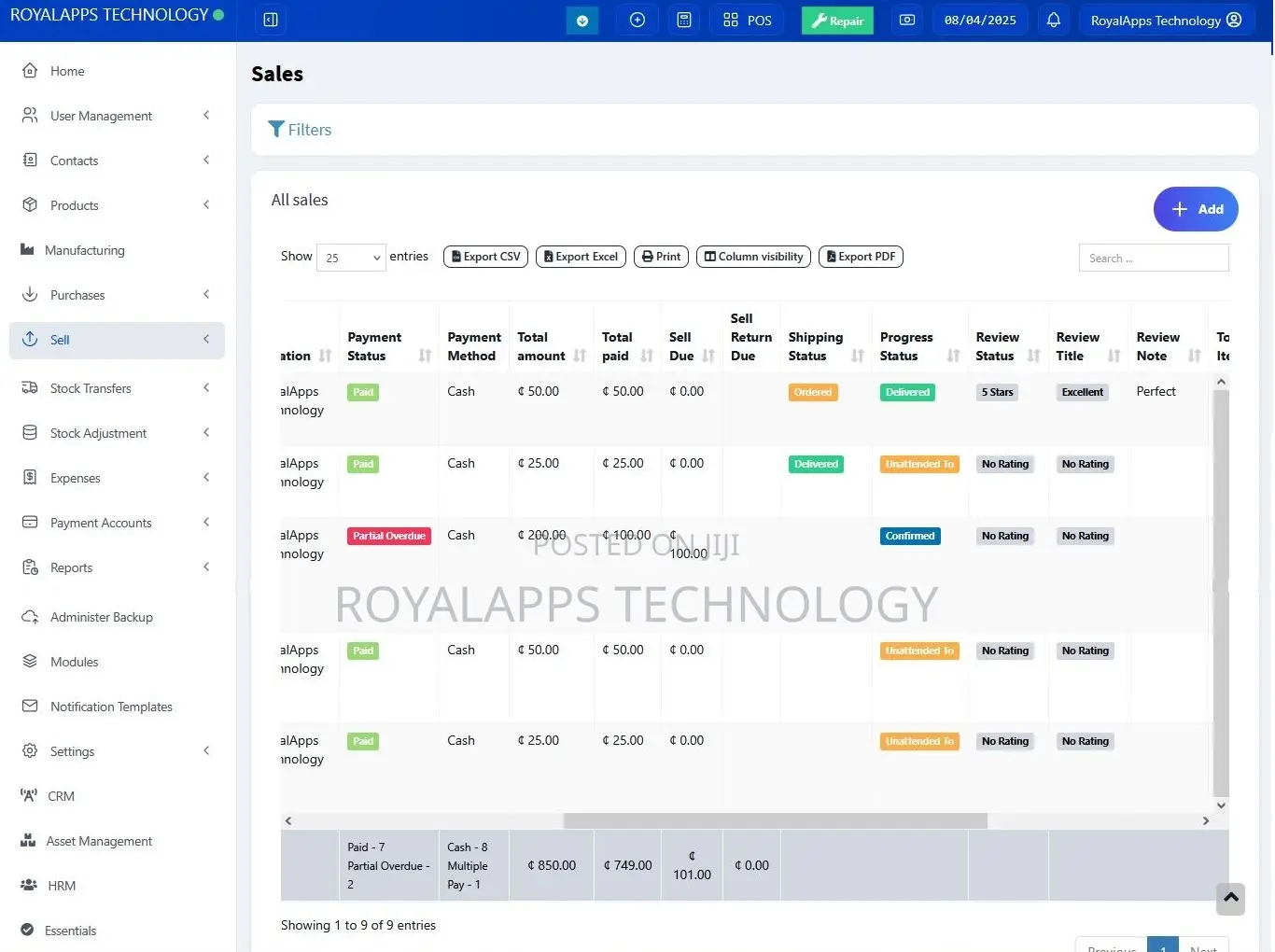 Customized POS-Accounting System - Life Time License