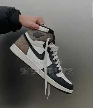 Air Jordan 1 High Mocha Whitebrown and Black