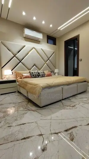 King Size Bed Frame Mattress and Side Drawers