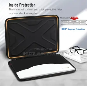 Hard Shell Laptop Sleeve Case for 13-14 Inch Apple, Hp, Dell, Etc