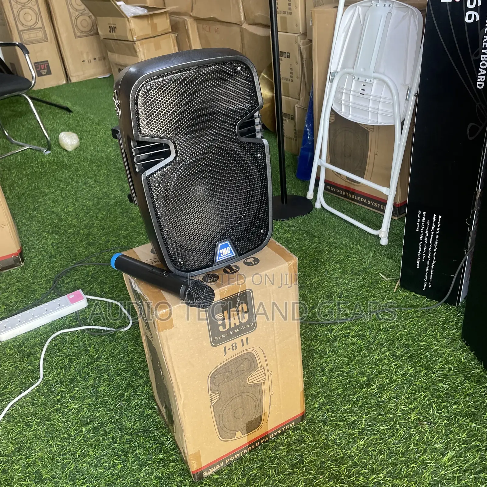 Jac 8” Inches Bluetooth Speaker