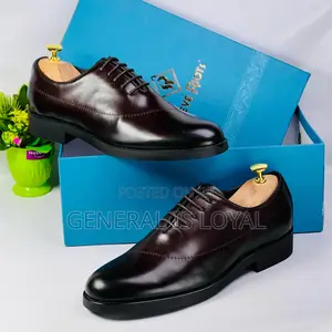 Steve Riot Executive Lace Coffee Men’S Shoe