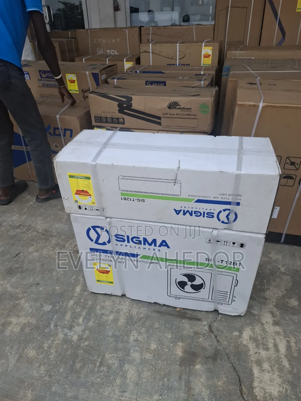 100% Cupper Sigma Ac 1.5hp Available for Sale Brand New