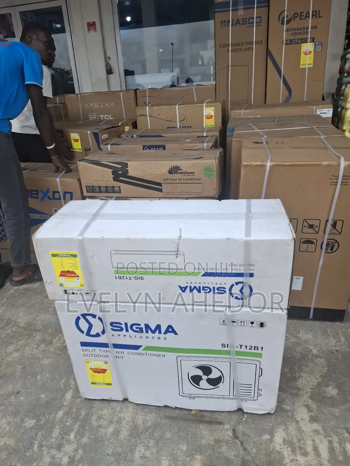 100% Cupper Sigma Ac 1.5hp Available for Sale Brand New