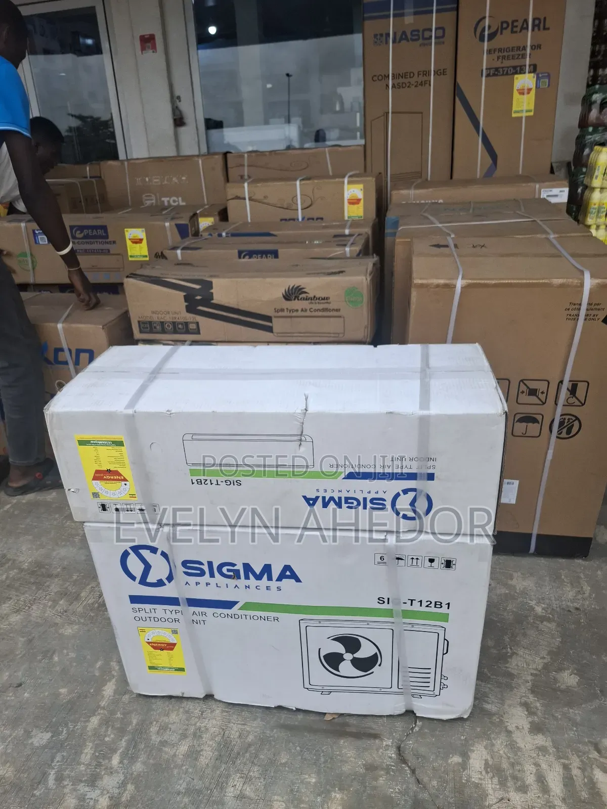 100% Cupper Sigma Ac 1.5hp Available for Sale Brand New