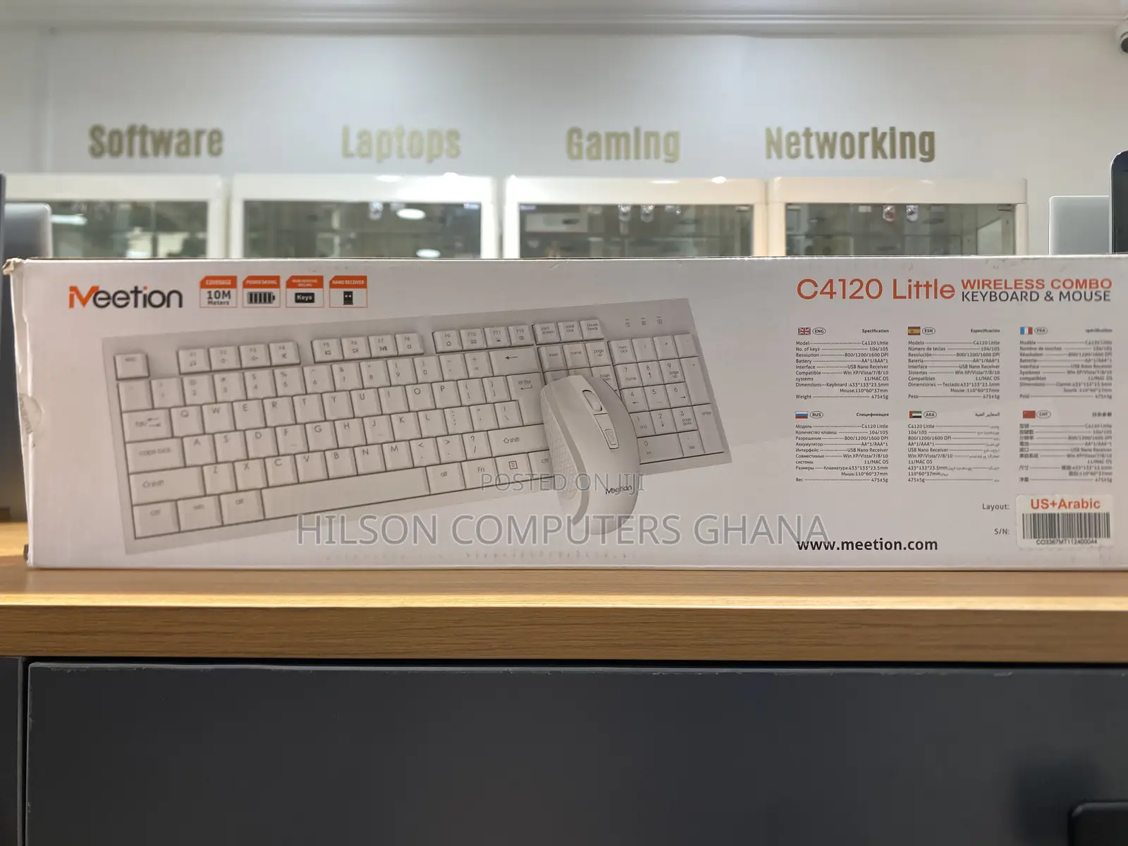 Meetion 2.4ghz Wireless Combo C4120little C4120 Little