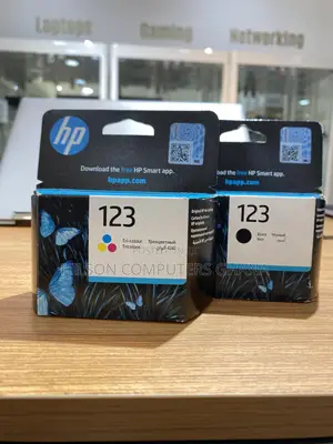 Hp 123 Ink Cartridges - Black Tricolor