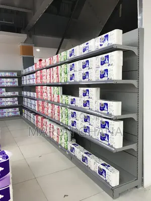One Sided Shelves For Stores Supermarket Retails Pharmacy Racks