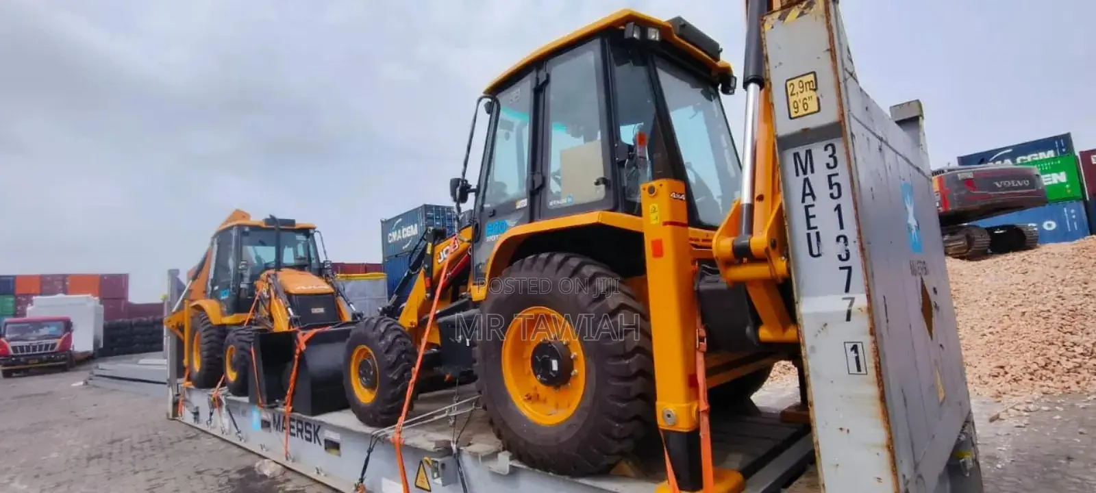 JCB Backhoe Machine