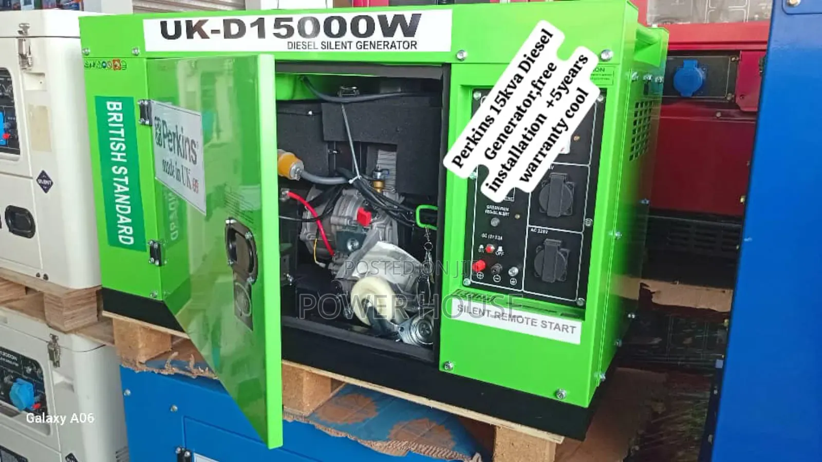 Little Pulse Perkins 15kva Diesel Generator Perkins 15kva Generator