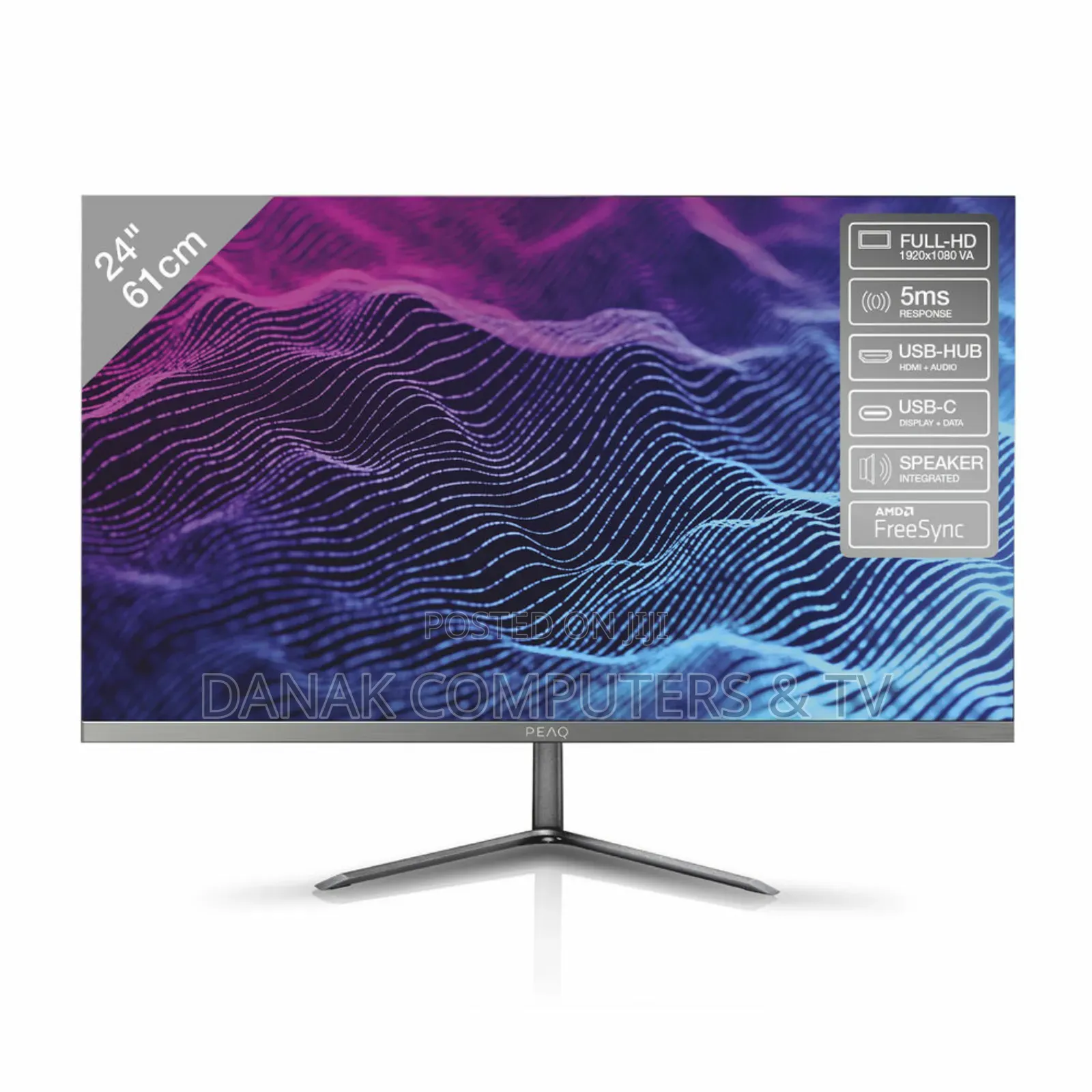 Peaq Pmo S242-VFC Full Hd Monitor