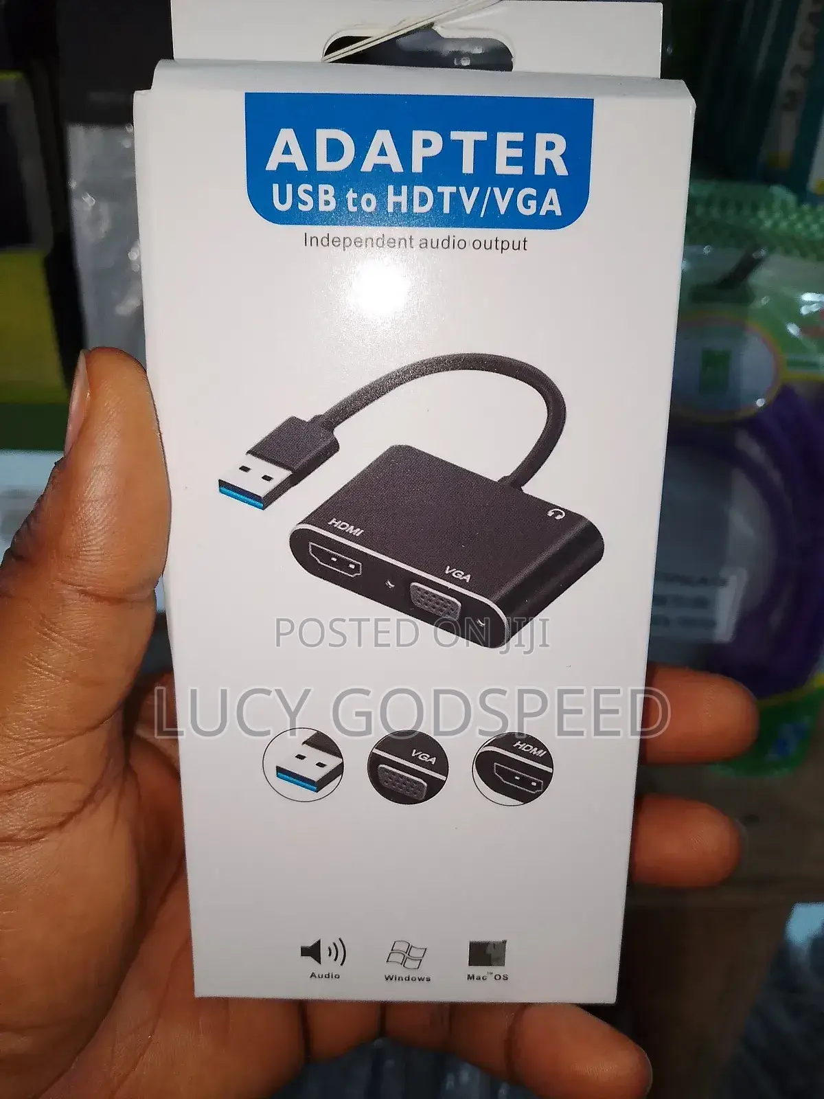 Usb to HDTV/ Vga Adapter