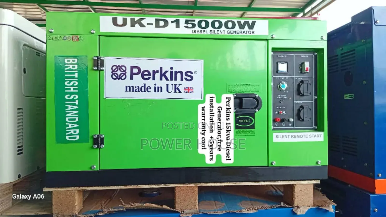 Morning Breeze Perkins 15kva Diesel Generator Perkins 15kva Generator