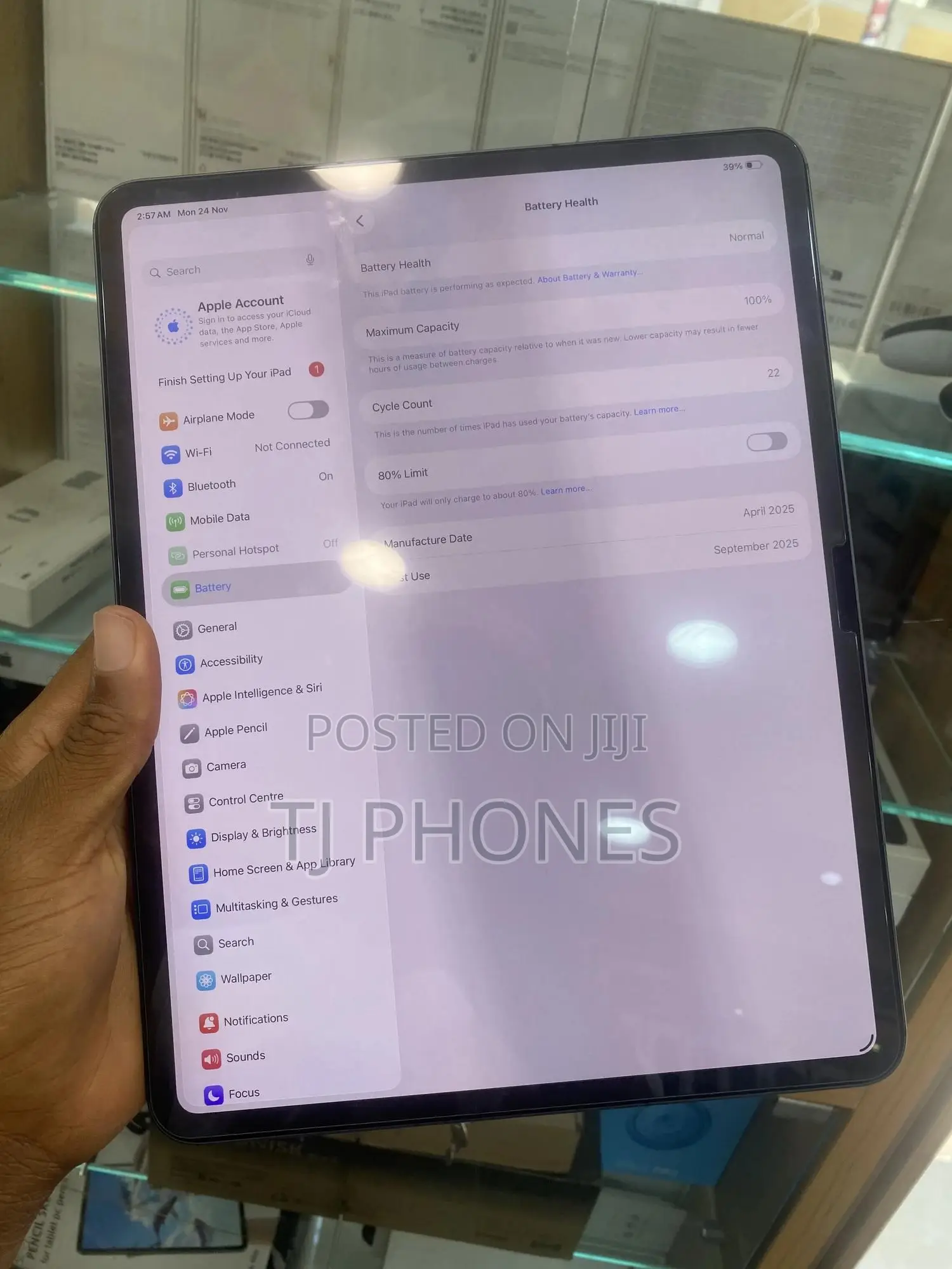 Apple iPad Pro 13 (2024) 512 GB Black