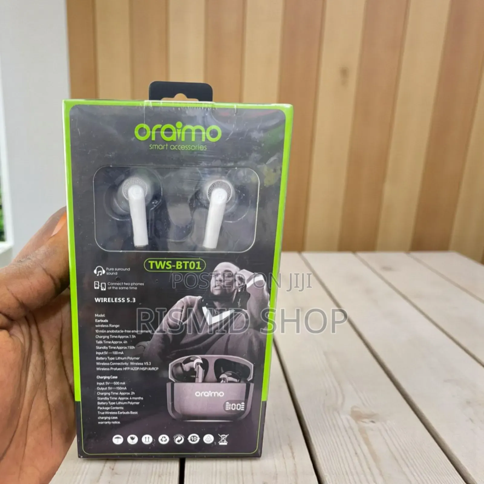 Original Oraimo Wireless Earpods (927237)