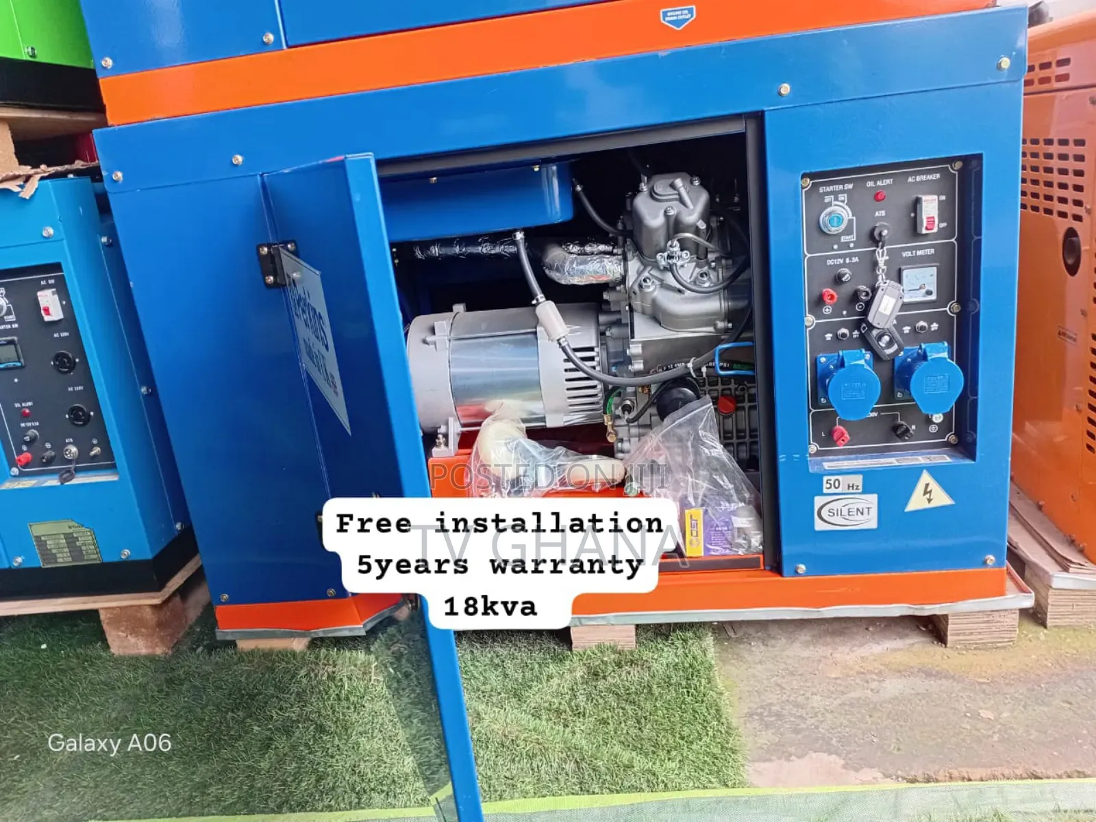 Perkins 18kva Silent Diesel Generator – Stable Power Supply