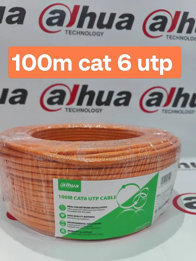 Dahua 100m Cat 6 Utp