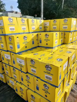 Tropical 100% Pure Sun Sunflower Cooking Oil 1 Litre X 12pack