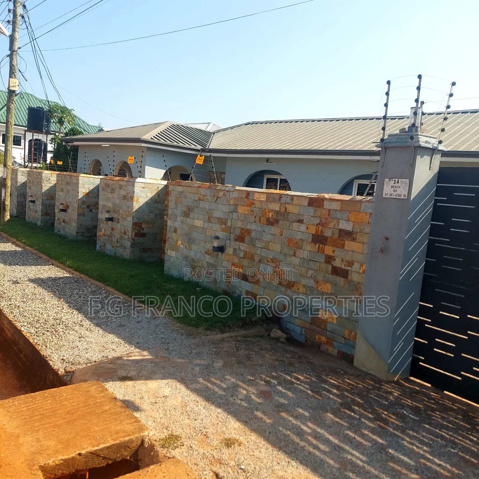 Furnished 3bdrm House in Kg Franco Properties, Sakumono for rent