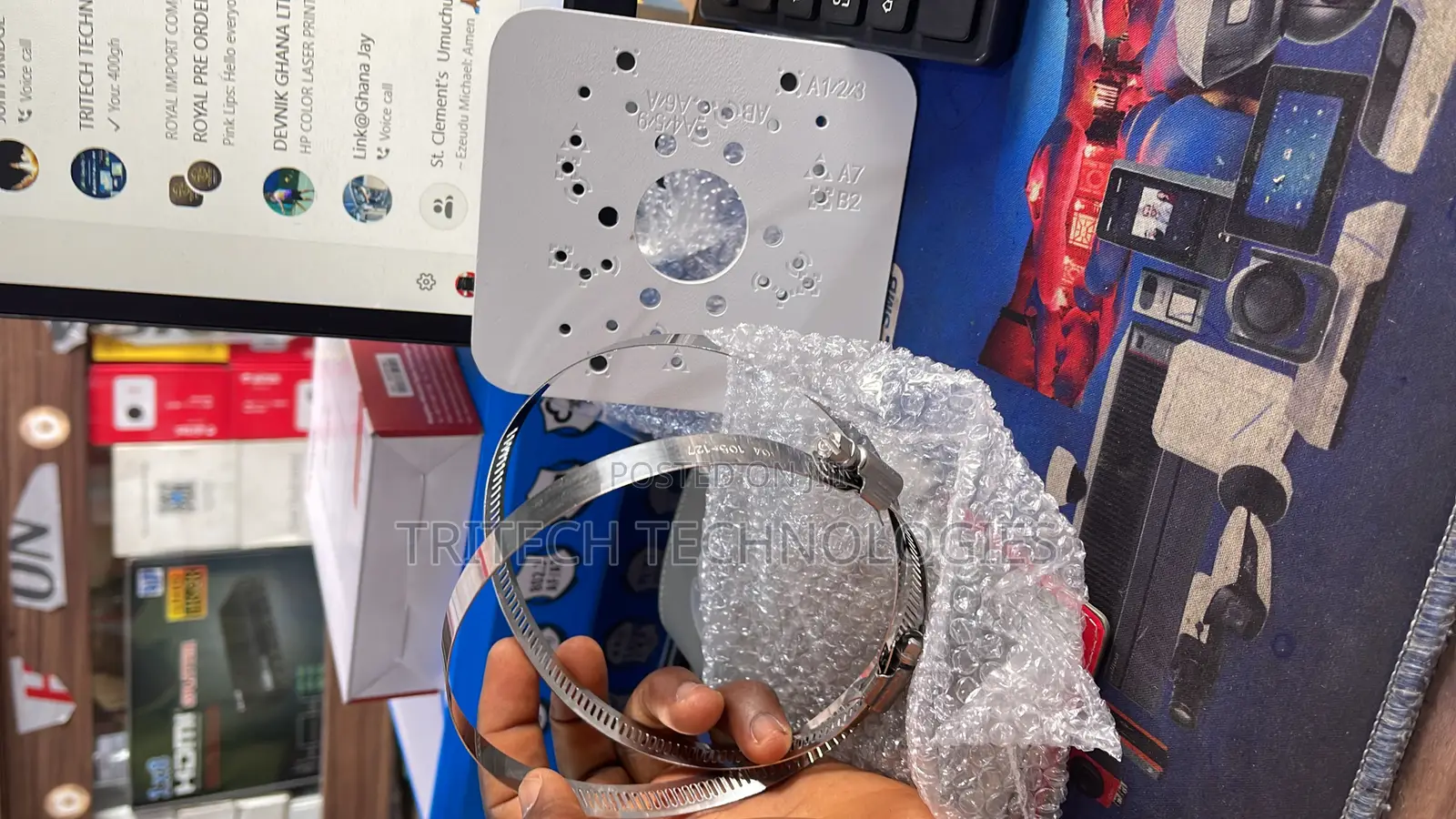 CCTV Pole Mounting Bracket