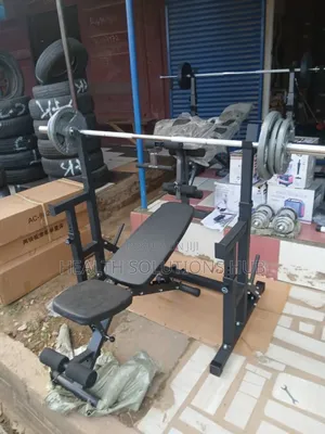 Commercial Bench Press With 50kg Weight