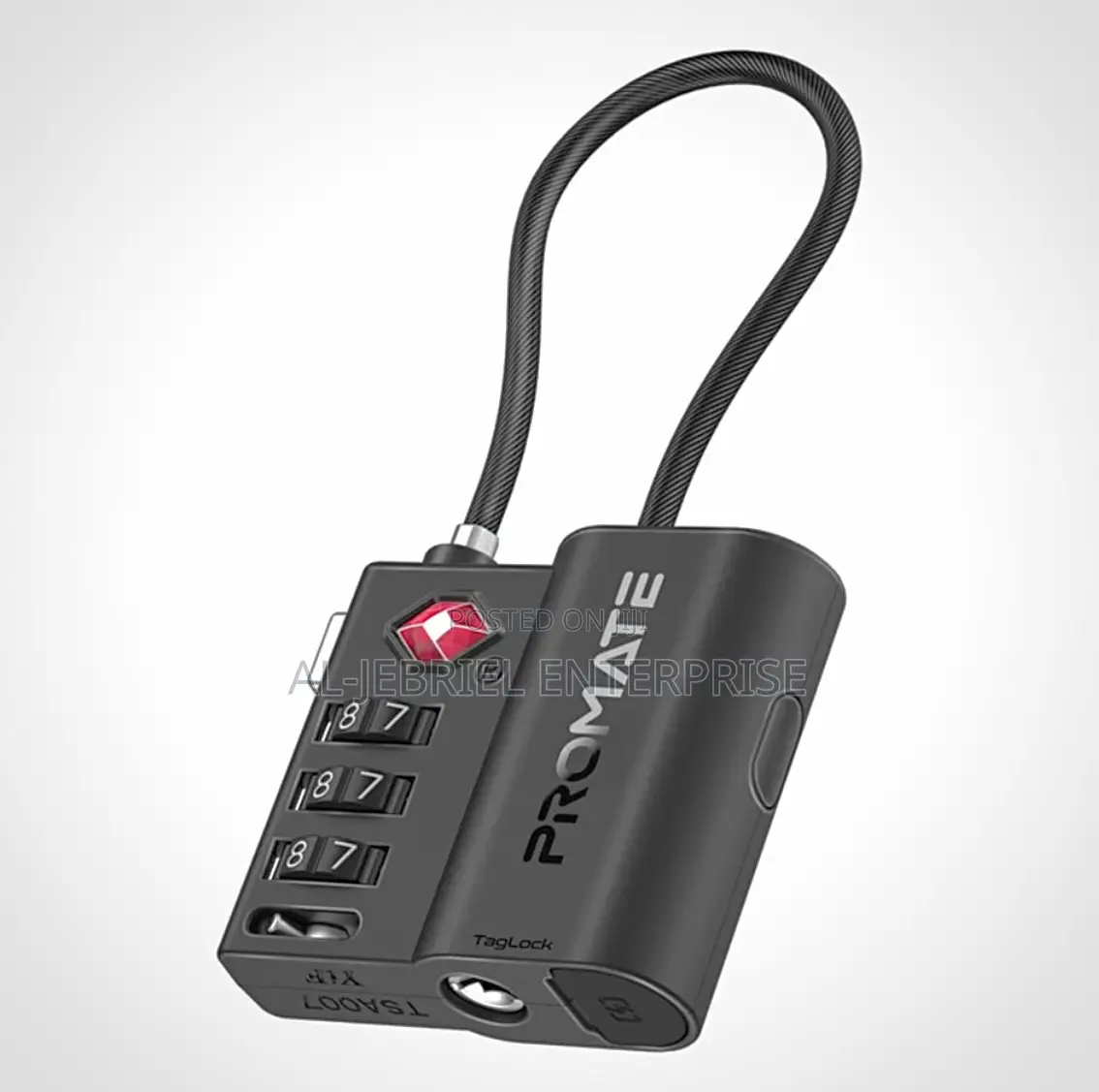 Promate Luggage Lock With Tracker