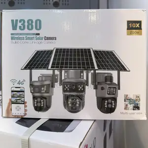 Solar Camera 4g Universal Sim Dual Lens 6mp Full Color