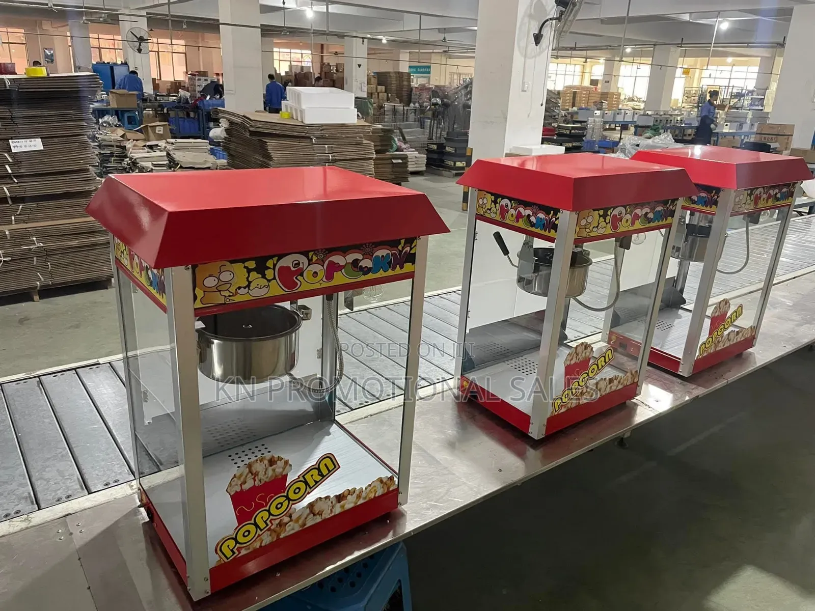 Industrial Popcorn Maker