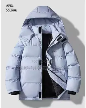 Original Hooded Plain Winter Jacket Available In Stock