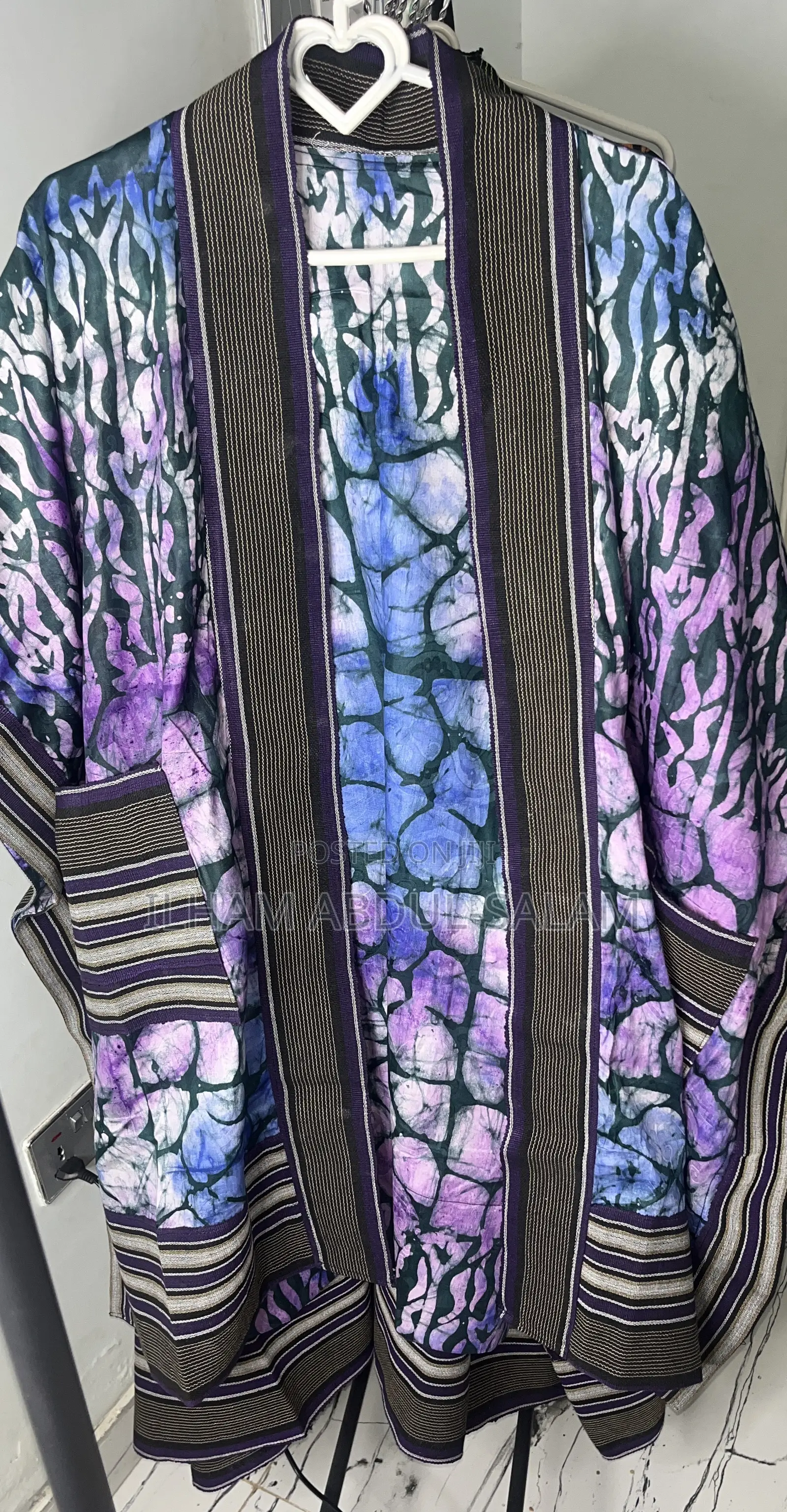 Adire Kimono