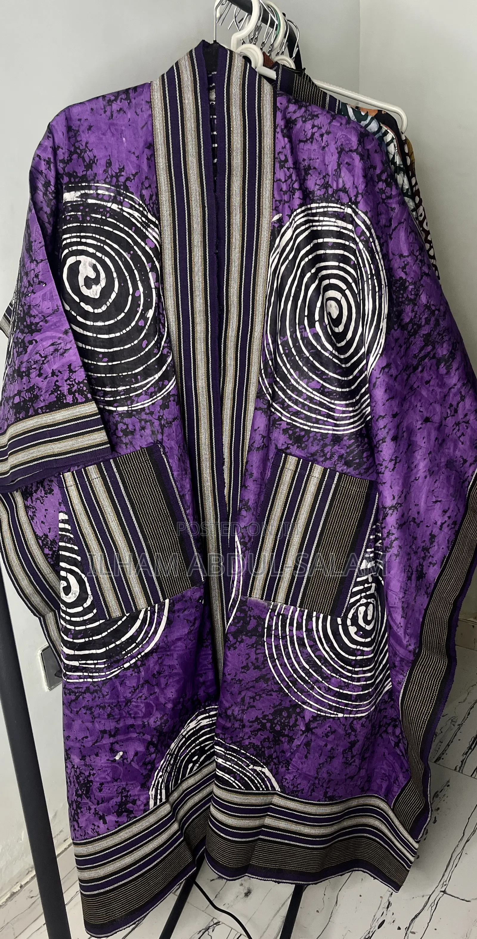 Adire Kimono