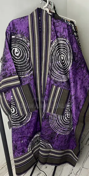 Adire Kimono