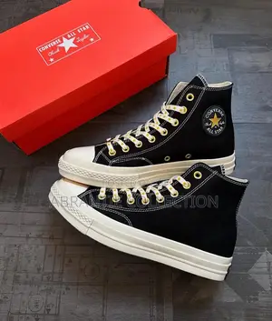 High Tops Converse Black/ White Available