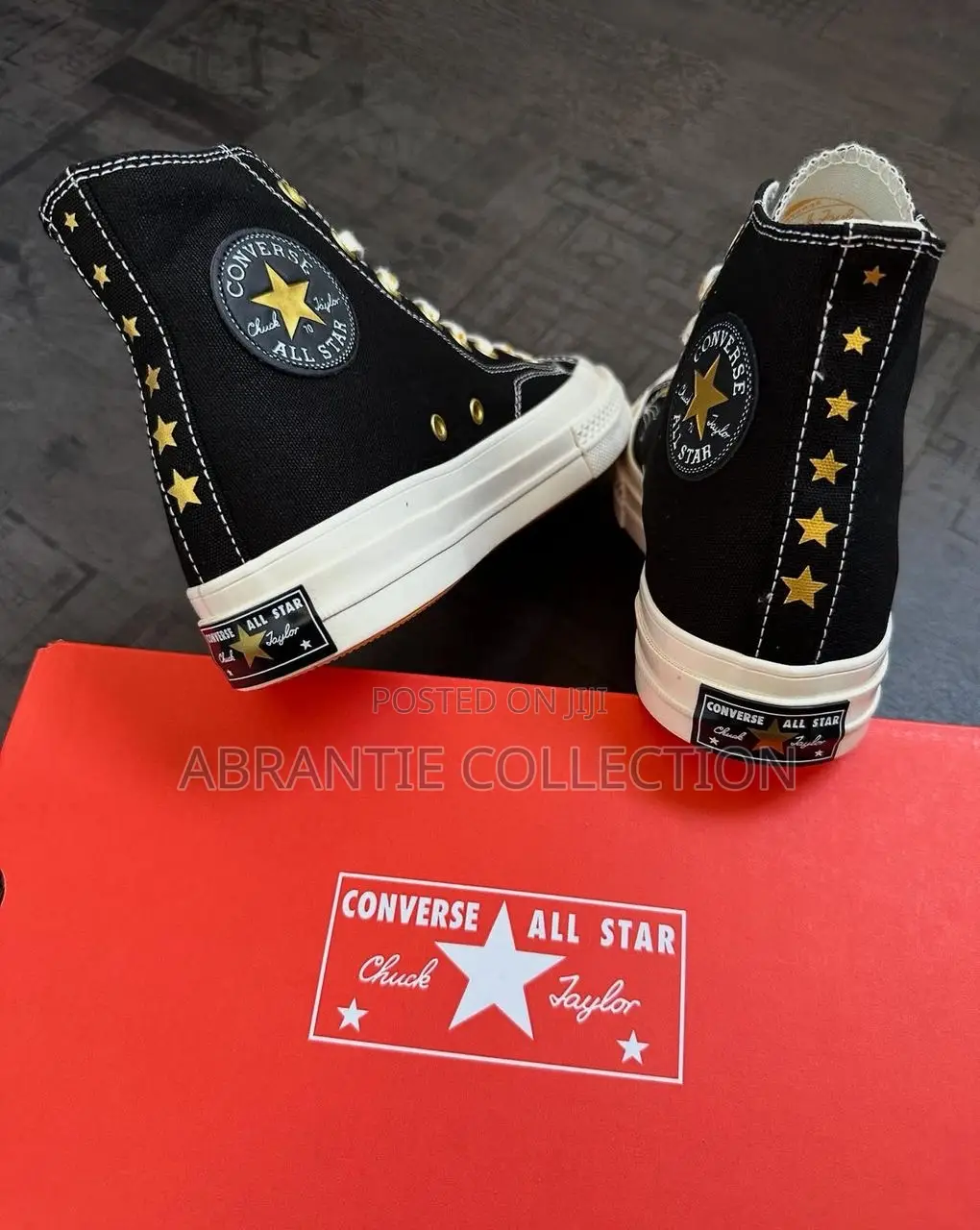 High Tops Converse Black/ White Available