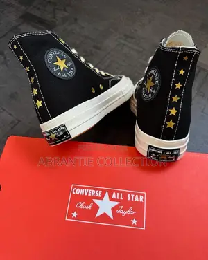 High Tops Converse Black/ White Available