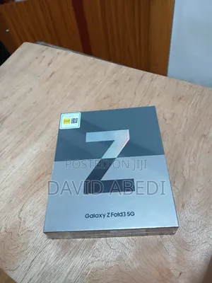 New Samsung Galaxy Z Fold 3 256 GB Black
