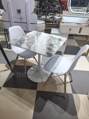A Classic 2seat Marble Dining Sets