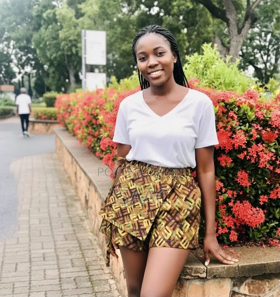 Ankara Bakit Shorts and Shirts