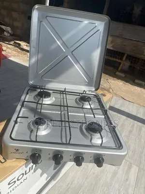 Metrocook 4-Burner Portable Gas Stove Practical Home Essential