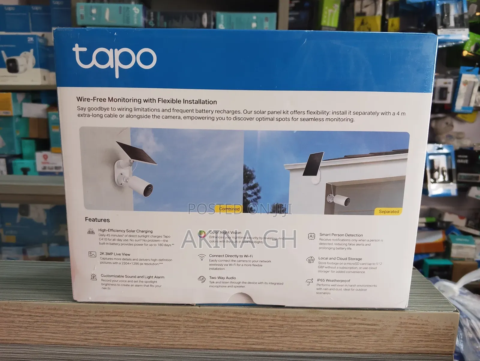 Tp-Link Tapo C410 Kit Solar Powered Security Camera Kit