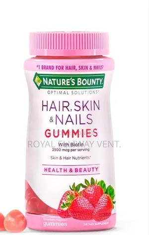 Nature's Care Hair and Nails Gummies