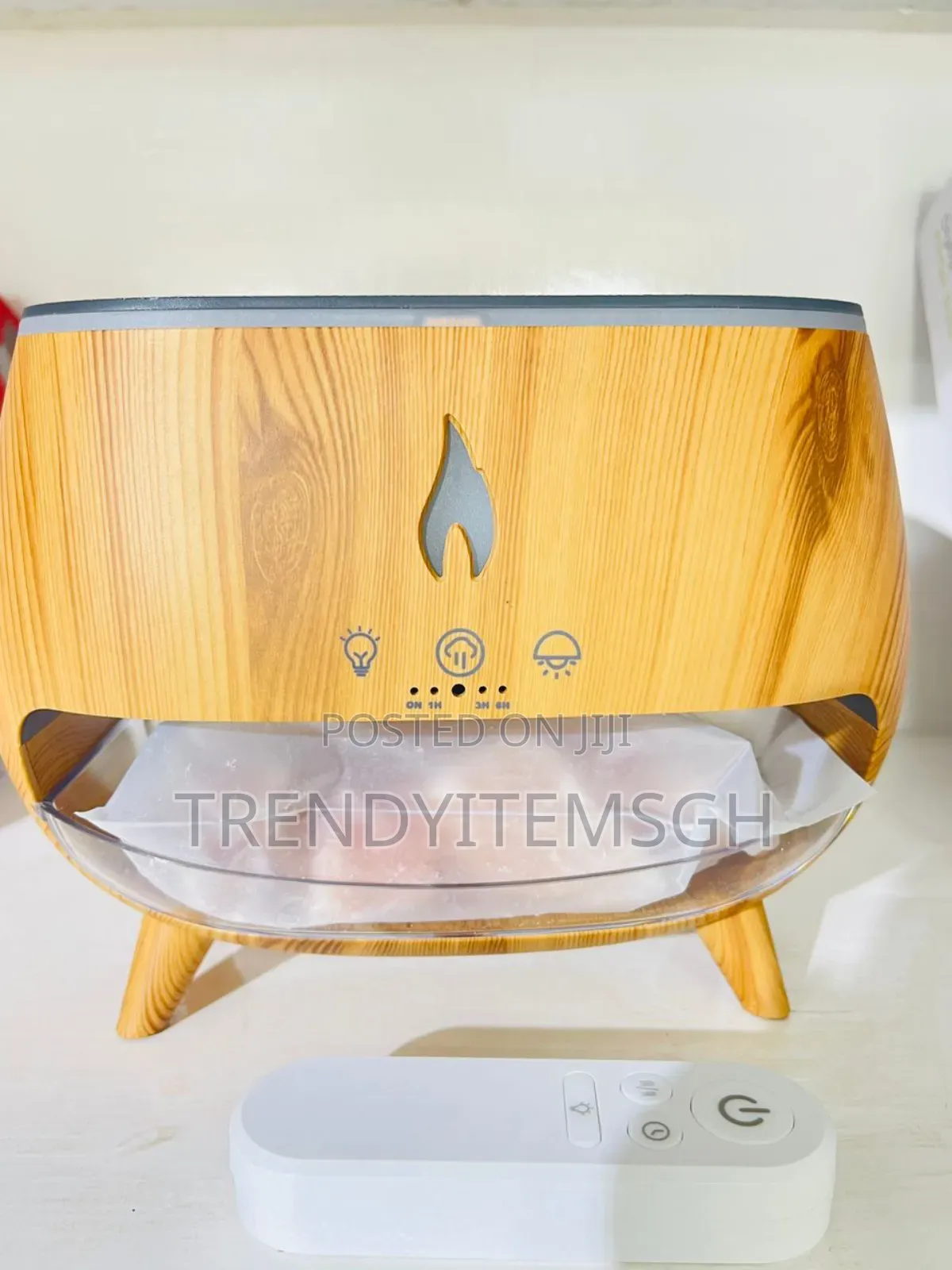 Wood Grain Colorful Light Aroma Diffuser